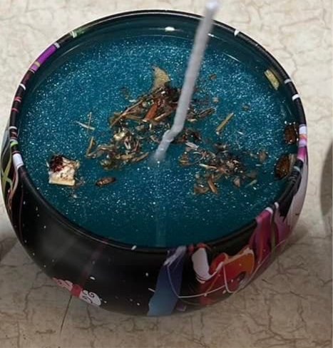 Summer scented Candle