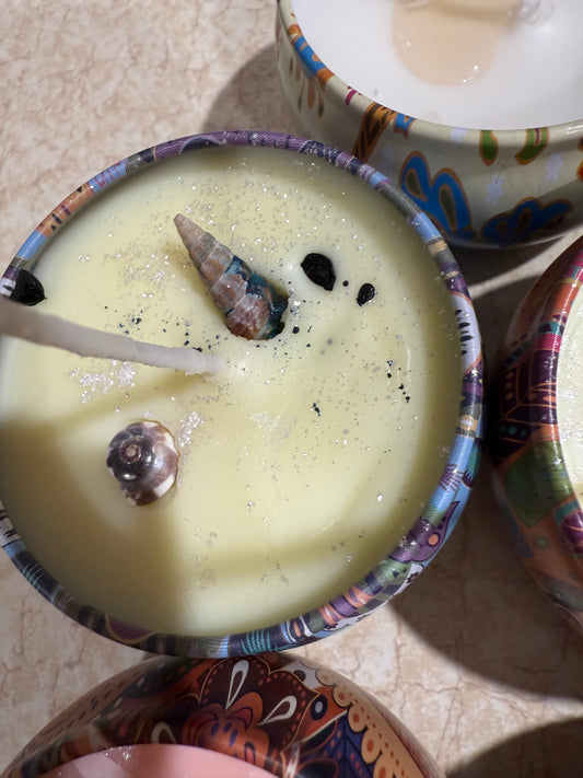 Piña colada candles 