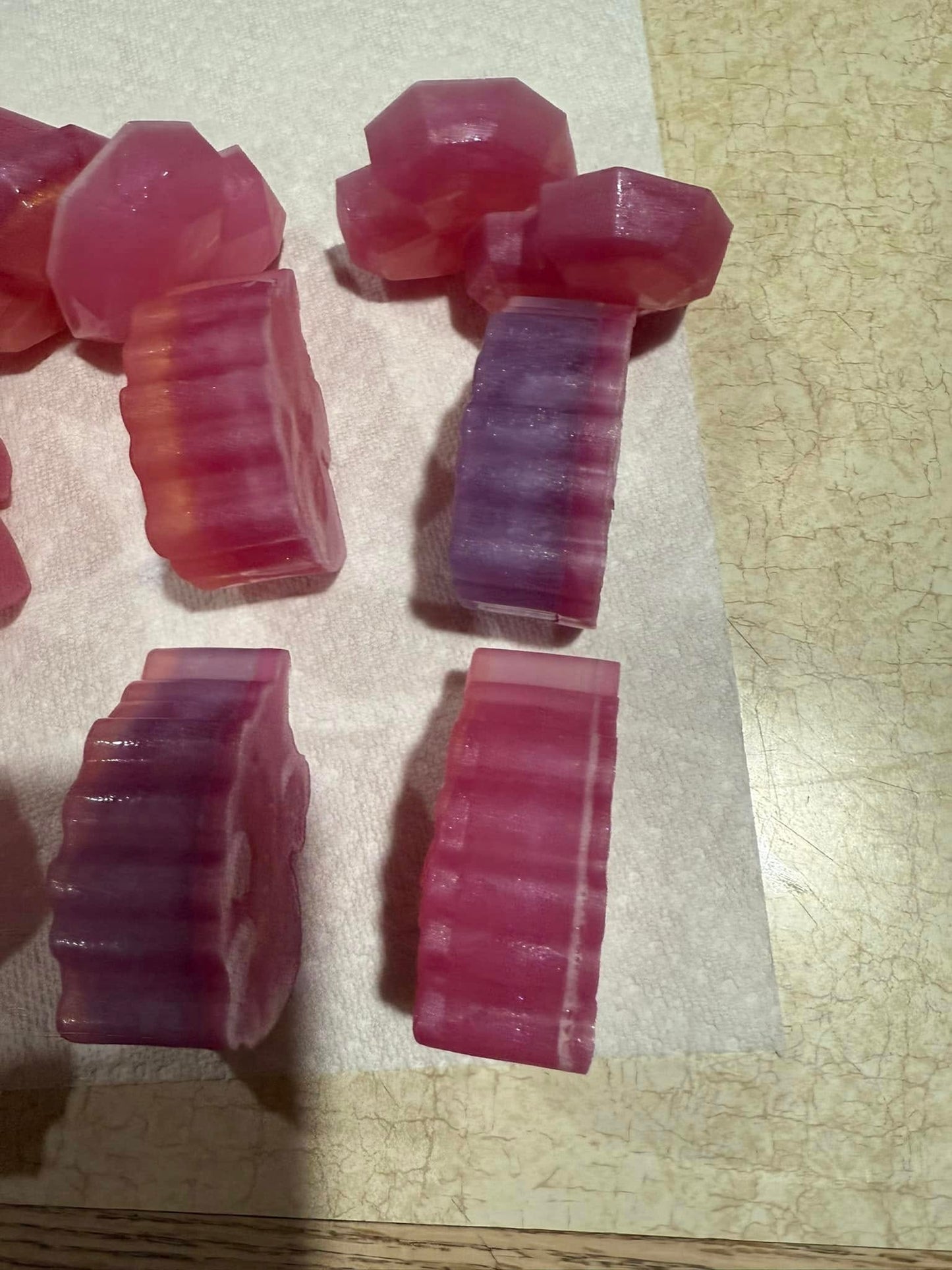 Unicorn and Heart Soaps