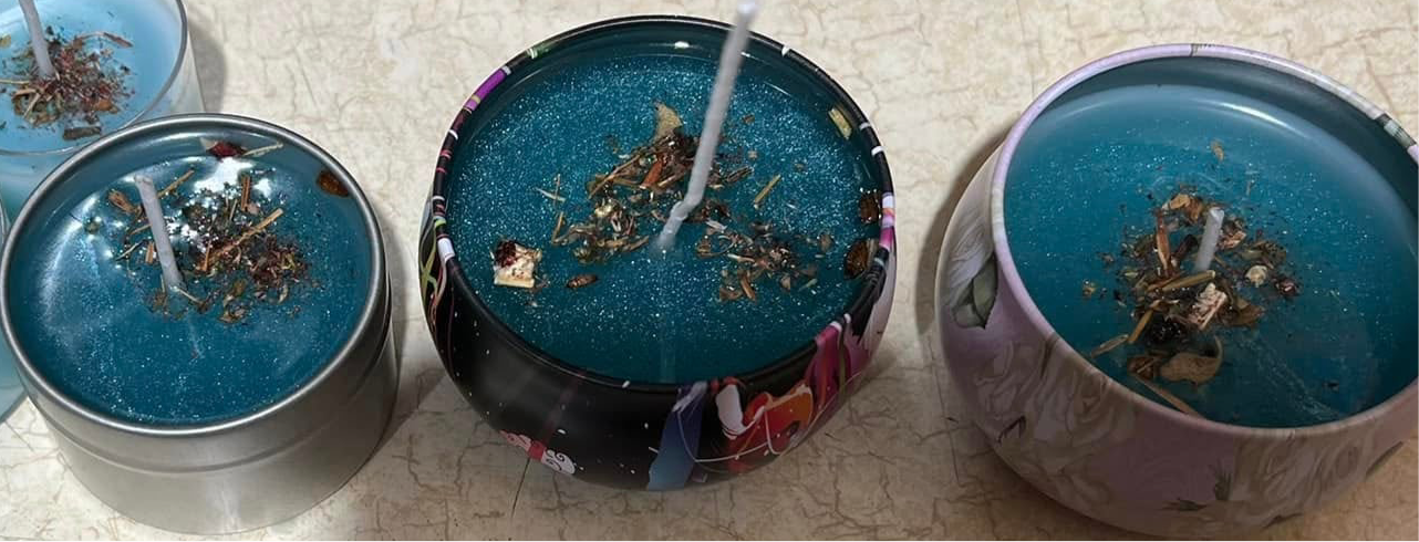 Summer scented Candle