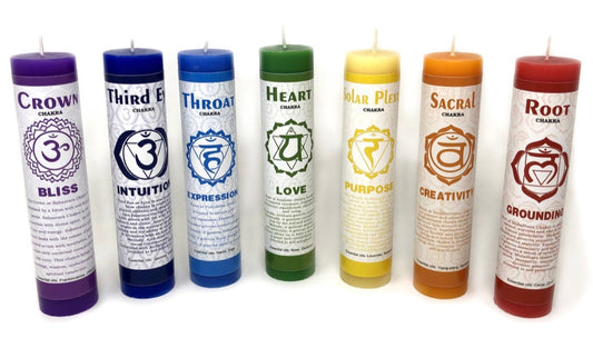 Chakras Candle set