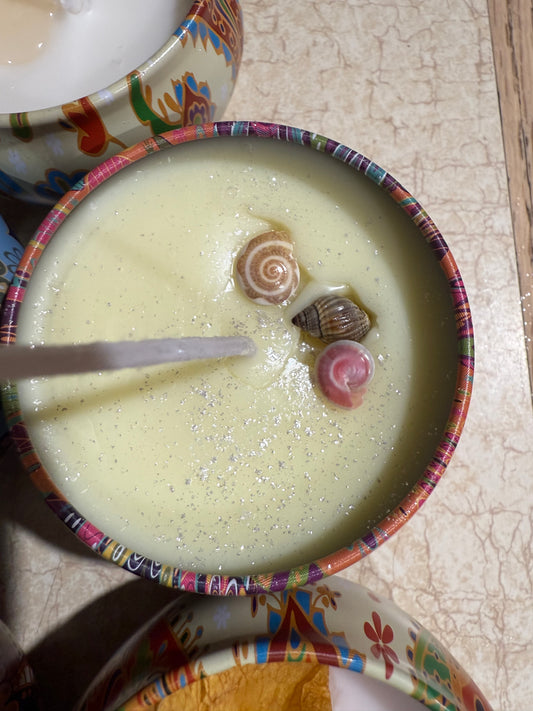 Piña colada candles ￼