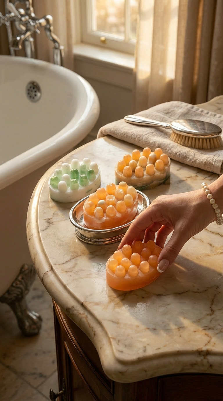 Custom massage soaps
