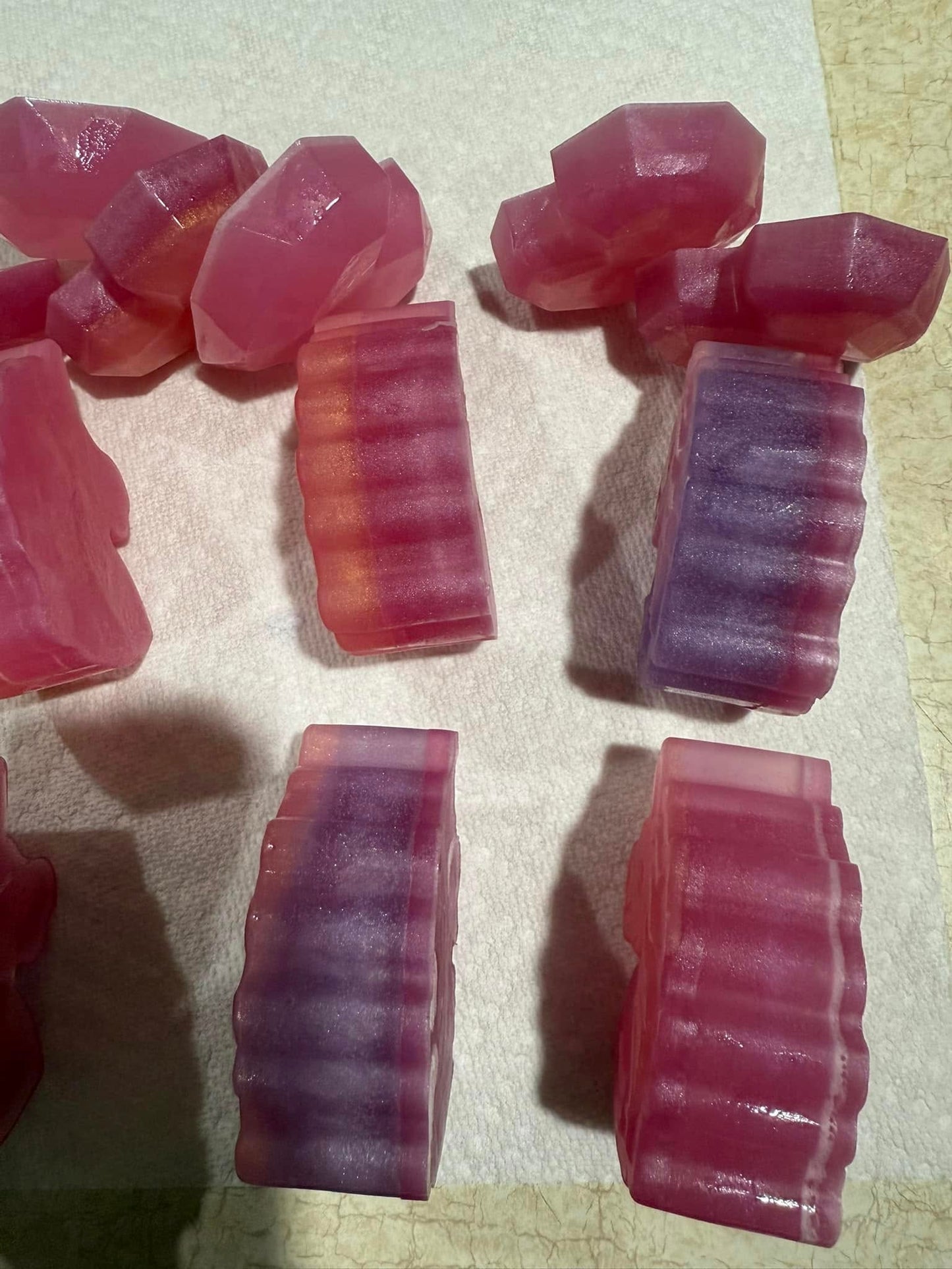 Unicorn and Heart Soaps